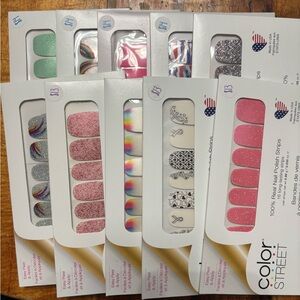 Color Street Nail Polish Strips - Assorted Colors